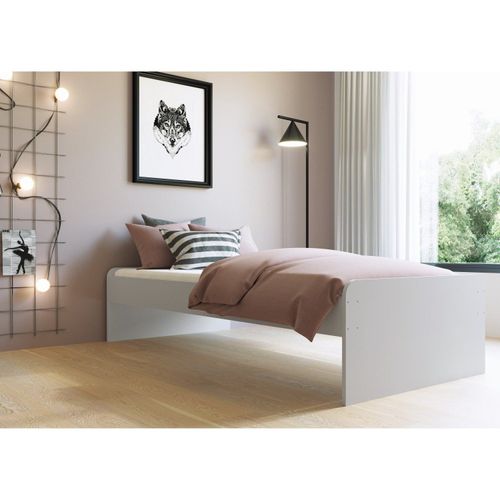 Cama Solteiro Juvenil New Conect Branco