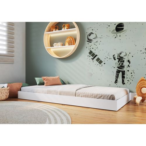 Cama Auxiliar Infantil Solteiro Yuma Branco