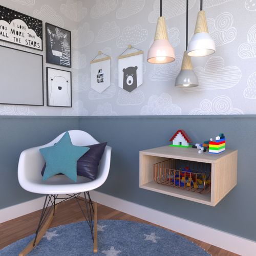 Nicho para Quarto Infantil MDP Geneve