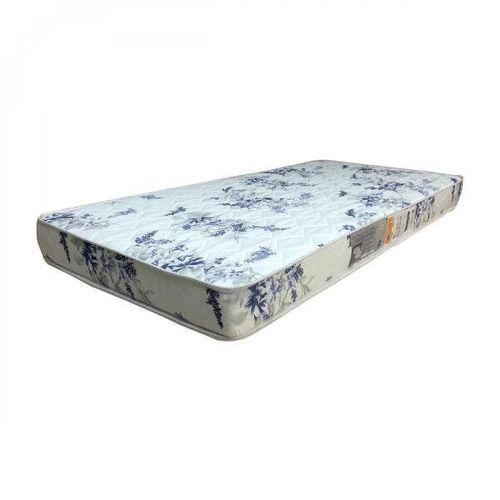 Colchão Solteiro Luckspuma Colchões D 28 14X 188X 88 cm Azul Estampado
