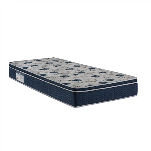 Colchão Solteiro Ortobom D28 Iso 60 88x188x28 Azul/Branco