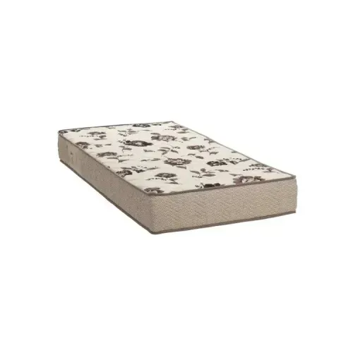 Colchão Solteiro 22x88x188cm D28 Physical Ortobom Creme/Marrom