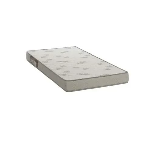 Colchão Solteiro Ortobom Espuma D23 Light 12CMX88CMX188CM Branco/Cinza Branco/Cinza