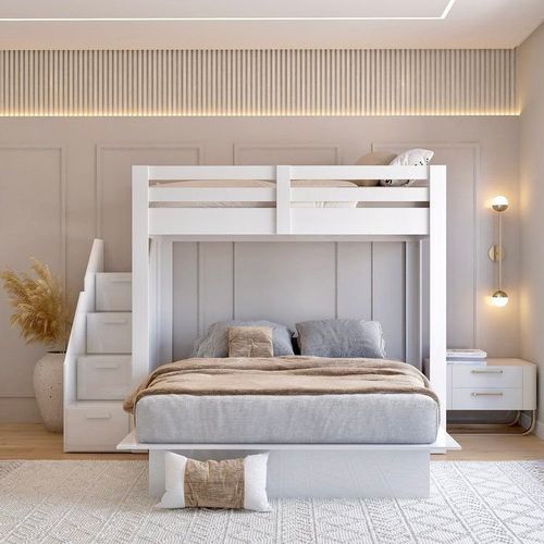 Beliche Casal Family Star Plus Casatema Branco Branco