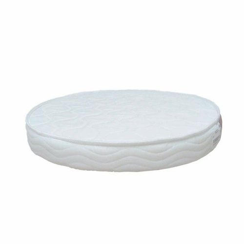 Colchão para Mini Berço 69x77x10cm Wave Divicar Móveis Branco Branco