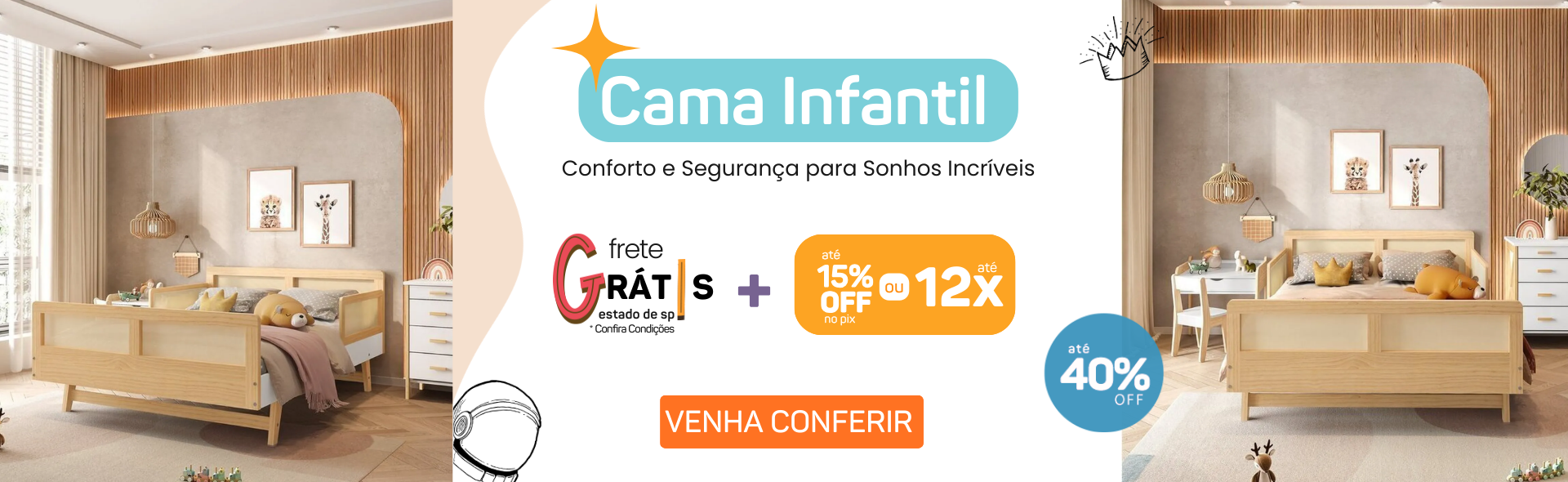 Ferias divertidas - cama infantil - Desktop