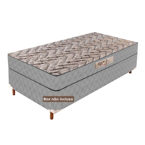 Colchão Solteiro Duoface Unique D23 16CMX88CMX188CM Paropas By Ecosono Prata Prata