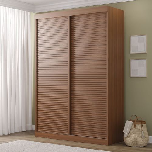 Guarda-Roupa Samambaia 2 Portas CabeCasa MadeiraOriginals Freijó