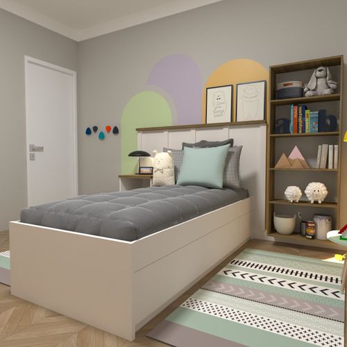 Cama Infantil Solteiro Mista Yescasa Branco