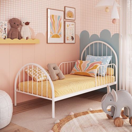 Cama Infantil em Ferro 199x110x95 Cm Hope Branco