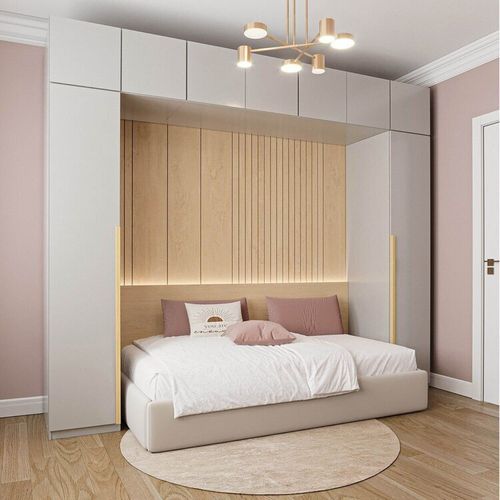 Guarda-roupa Modulado 6 Peças 9 Portas Jade CabeCasa MadeiraOriginals Cinza Urbano